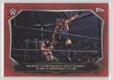 2015 WWE Undisputed Cage Evolution Moments Red Rob Van Dam Chris Jericho xp6