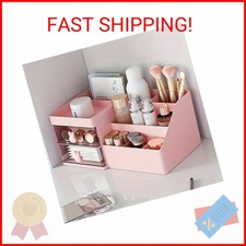Makeup Organizer With 2 Drawers, Countertop Organizer For Vanity, Bathroom Organ