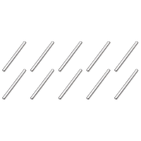 2X22Mm Zylinderstifte Edelstahl Regalhalter StüTzen 100 StüCk