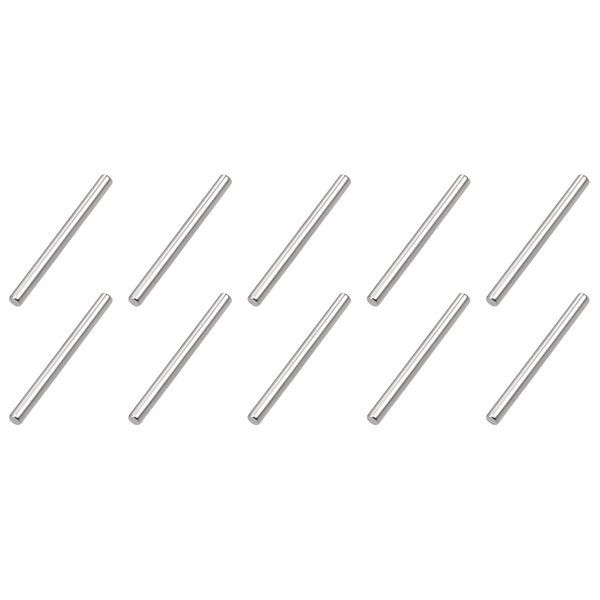 2X22Mm Zylinderstifte Edelstahl Regalhalter StüTzen 100 StüCk-image