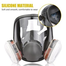 Face Cover Respirator Mask Facepiece for Painting Welding Sanding Asbestos Mold