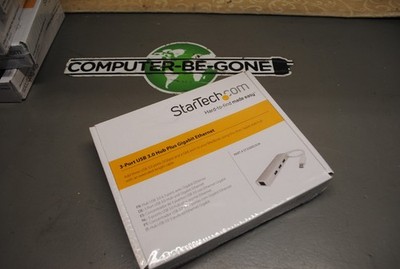 StarTech.com 3 Port Portable USB 3.0 Hub plus Gigabit  ST3300G3UA FREE SHIP