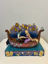 Disney Traditions 6016897 Tangled Boat With Lanterns - P01640 New