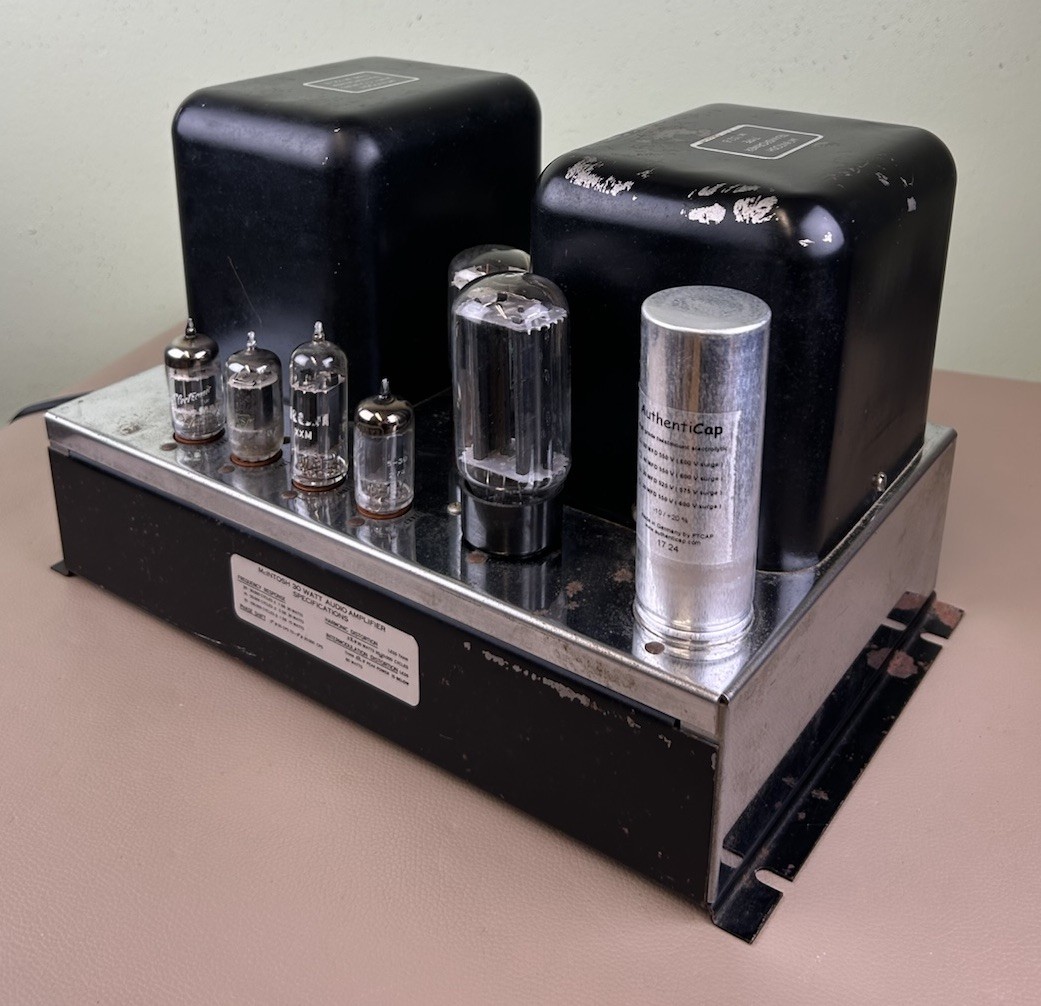 MCINTOSH MC30 MONO TUBE AMPLIFIER RESTORED EARLY SERIAL NUMBER