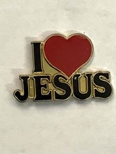 PIN - Religious I Love Jesus