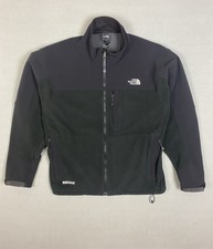 The North Face Men’s Large Windstopper Fleece Full Zip Black Dark Green Outdoor