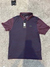 Under Armour Shirt Men's Size XL Playoff Polo Golf Blue Orange NWT MSRP 65
