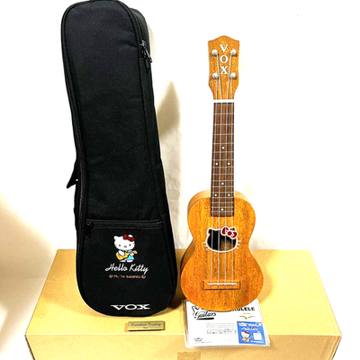 VOX VU-33HK ハローキティ ウクレレ Hello Kitty Ukulele VOX VU-33HK-NY-MG Limited Edition with bag | eBay
