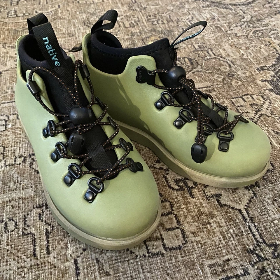 Botas Nativas Fitzsimmons Citylite Bloom Verde Claro Infusión de Algas Niños’s C12 Foto 2 de 4