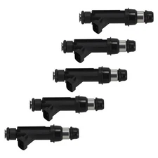 5X Fuel Injectors Set for Hummer H3 3.5L 3.7L I5 2006-2007 12569565 4 Hole
