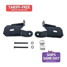Kc Hilites 7318, Kit Black Steel Fits 18- Jeep Jl A-Pillar Bracket Set Light Mou