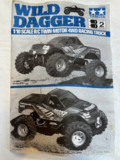 Tamiya Wild Dagger Assembly and Parts Manual Original Vintage