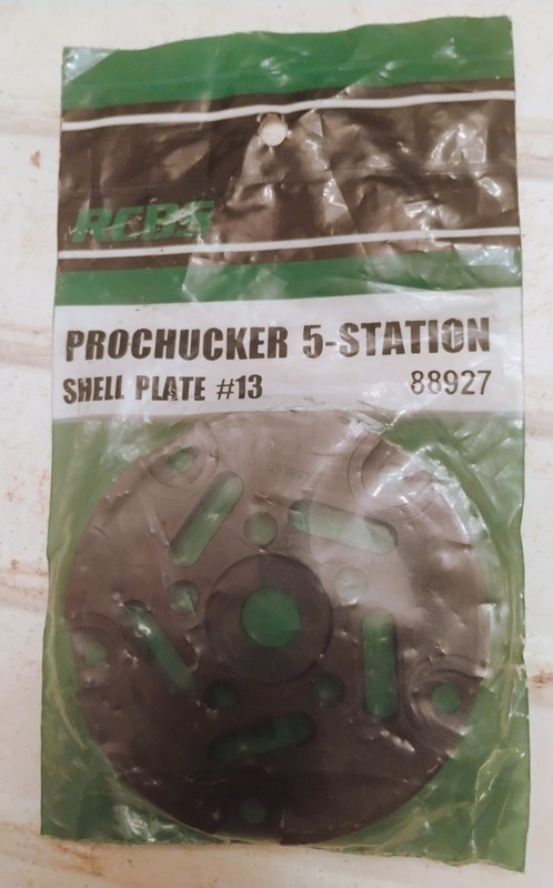 RCBS 88927 Pro Chucker 5-Station Shell Plate #13 Reloading Press NEW, nos 