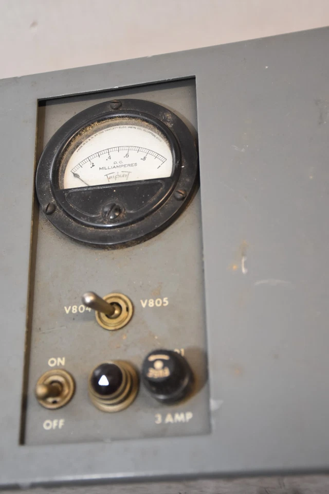 Amplificador de potencia AMPEX Cat No. 6516 6516R4 - Amplificador de tubo vintage para piezas Foto 3 de 4