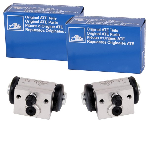 2X Ate Radbremszylinder 20,6Mm Passend FüR Ford B-MAX Focus Trommelbremse-image