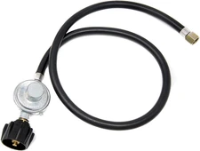 Propane Regulator 3 Feet Universal QCC1 Grill Replacement with 36 Inches Hose fo