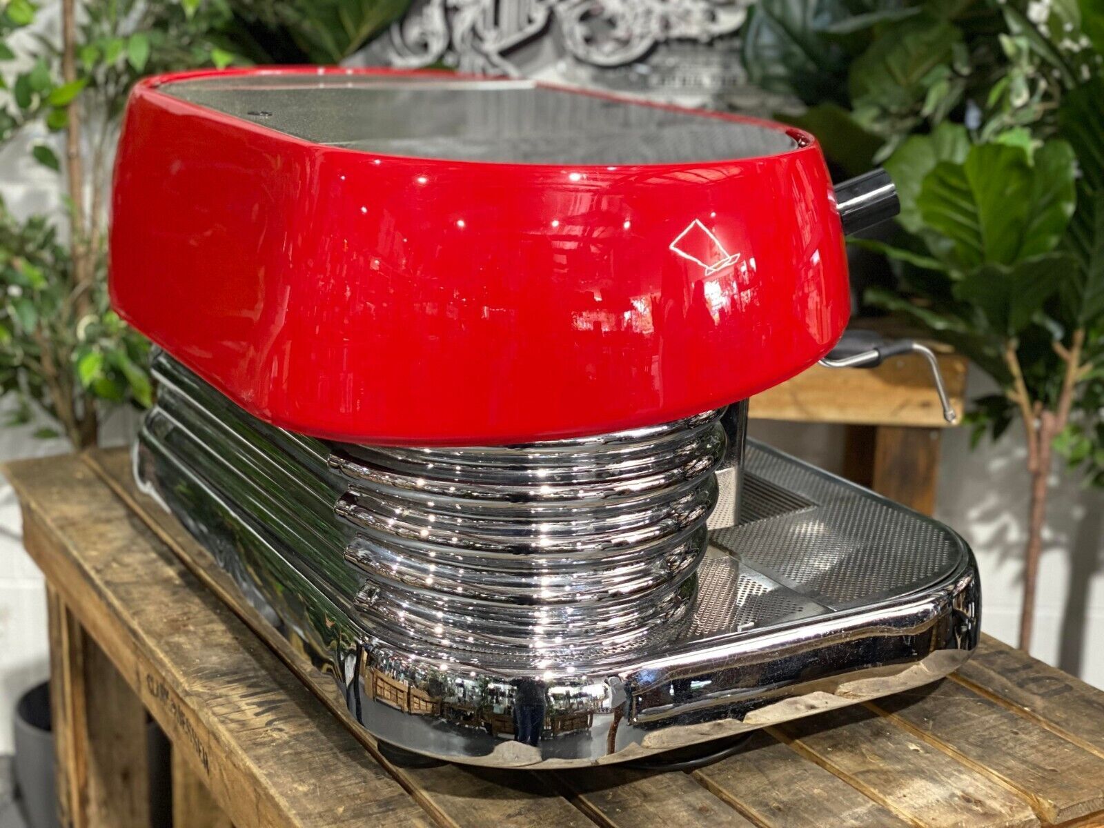 BRASILIA EXCELSIOR 2 GROUP RED ESPRESSO COFFEE MACHINE COMMERCIAL