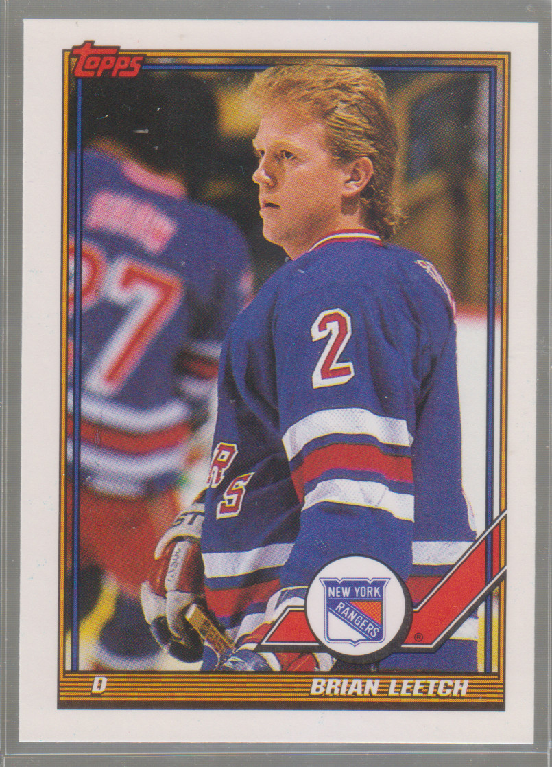 1991-92 Topps #108: Brian Leetch