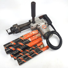 Black & Decker No. 719 Rotary Hammer w/ Bits - vintage USA 115v 9A heavy duty