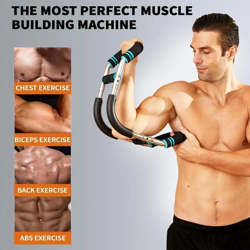 Shaker Twister Armtrainer, verstellbare Power Twister Bar Brust Schulter Training - Bild 2 von 13