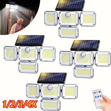 333 LED Solar Lights Outdoor Waterproof Motion Sensor Security Wall Lamp 3000LM