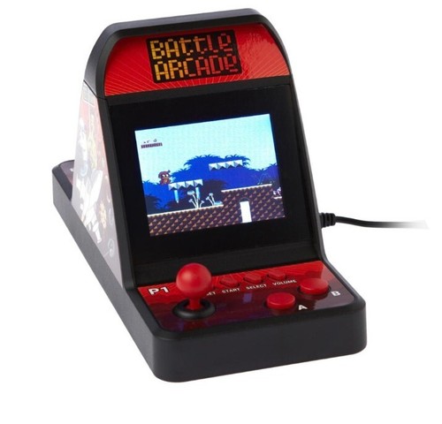 Odyssey Toys Handheld Mini Arcade Game for 2 Players-300 Retro Games-NWT - Picture 2 of 11