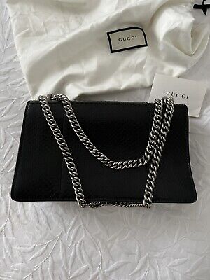 Gucci Black Dionysus Python Shoulder Bag | eBay Gucci Black Dionysus Python Shoulder Bag | eBay