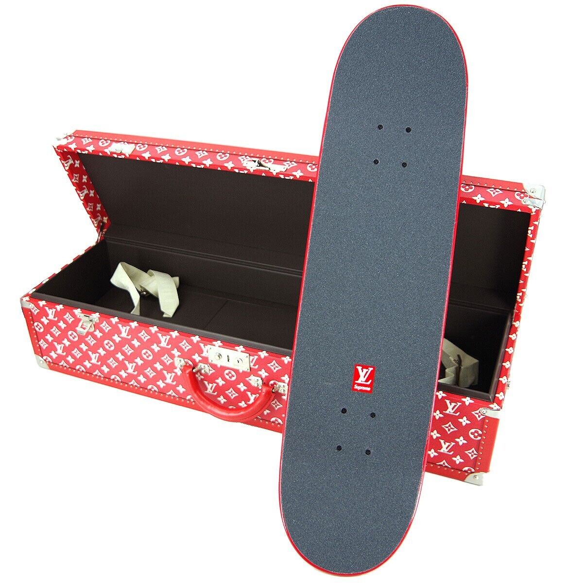 Louis Vuitton x Supreme 2017 Boite Skateboard Trunk M20053 AS3107 G03412b