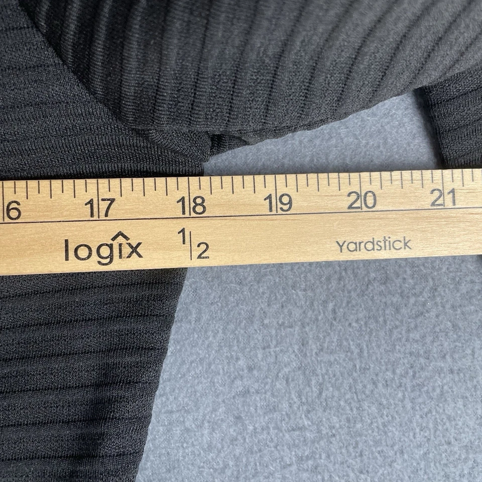 De Colección Domani Tejidos 2 Piezas Falda Traje Talla S Negro Tejido Acanalado Retro Años 60 Plata Botón Midi Foto 3 de 4