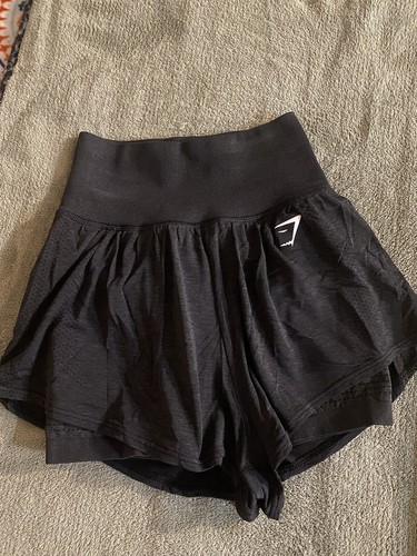 GYMSHARK VITAL SEAMLESS 2.0 2-IN-1 SHORTS BLACK SIZE XSMALL | eBay