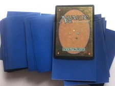 Lenayuyu 300pcs StripodBlue Protector Standard MTG Card Sleeves 66x91mm Glossy