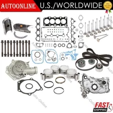 G4JS Engine Overhaul Rebuild Kit W/Valves For 1999-2005 Hyundai Kia Optima 2.4L