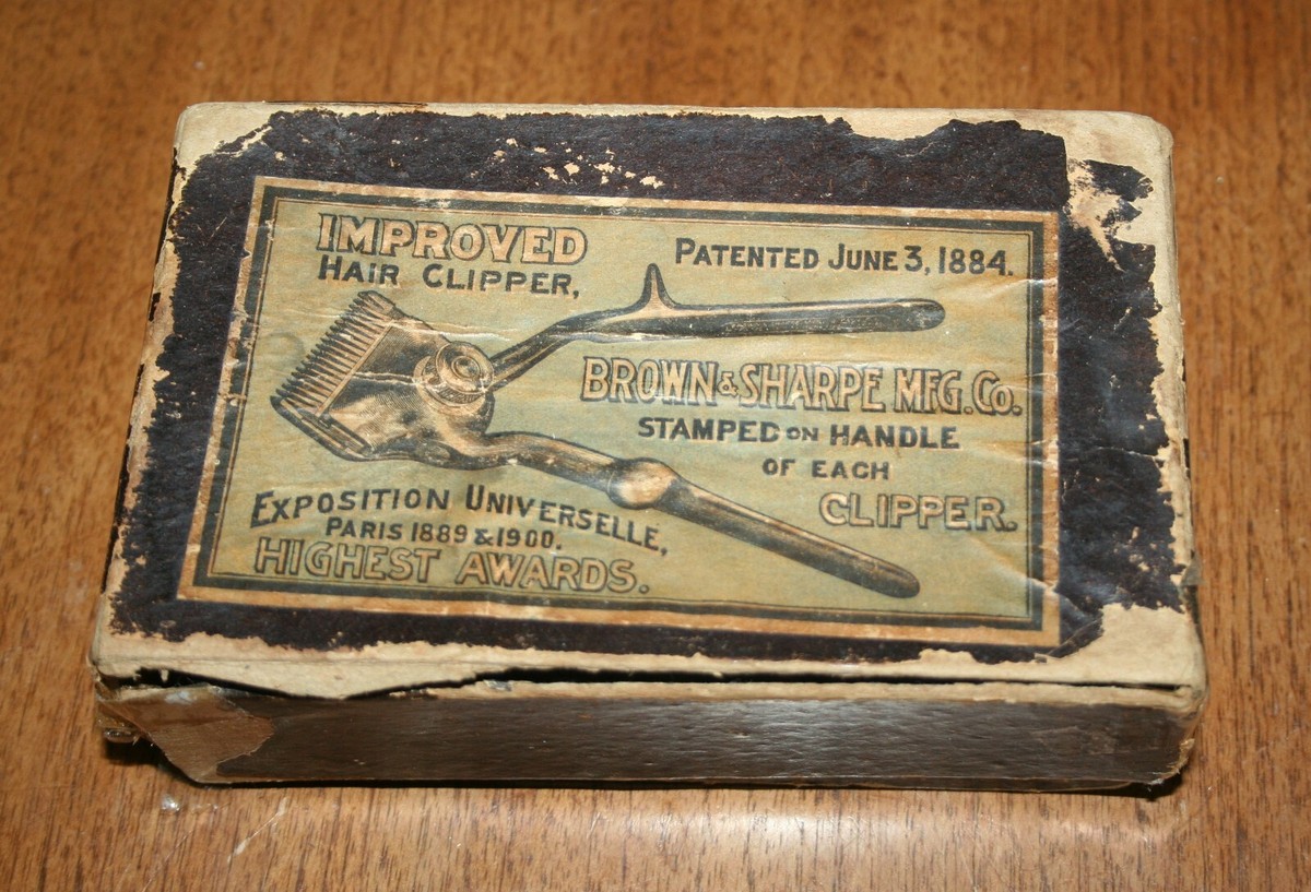 1885 Brown & Sharpe Hair Clippers Trimmers Exposition