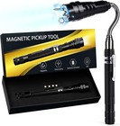 LED Magnetic Pickup Tool Gifts for Men, Flexible Magnet Up to 22"