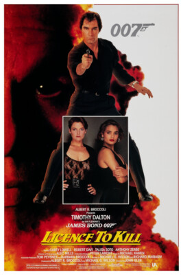 JAMES BOND - LICENCE TO KILL  #2 - 11''X17 OR 12''X18'' BUY ANY 2 GET ANY 1 FREE!!