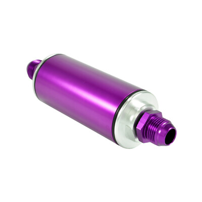 Kraftstofffilter AN10 Motorsport auswaschbar 50 mm Benzin Filter High Flow Lila
