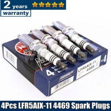 4Pc NGK LFR5AIX11 Iridium IX Spark Plugs For Hyundai Nissan Infiniti Yamaha 4469