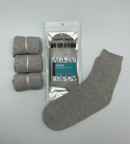 OLGRI Calze Antibatteriche Nano Argento Di Alta Qualità per Uomo e Donna 2 pz - Foto 3 di 5
