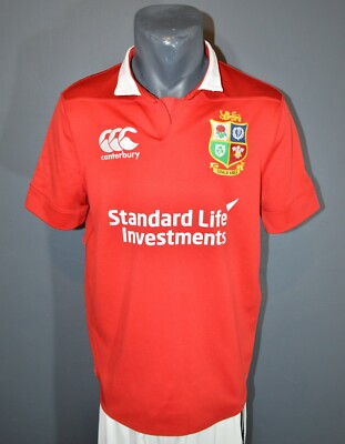 British Irish Lions Jersey 2017 Rugby Union Home Shirt Canterbury Size M  5/5
