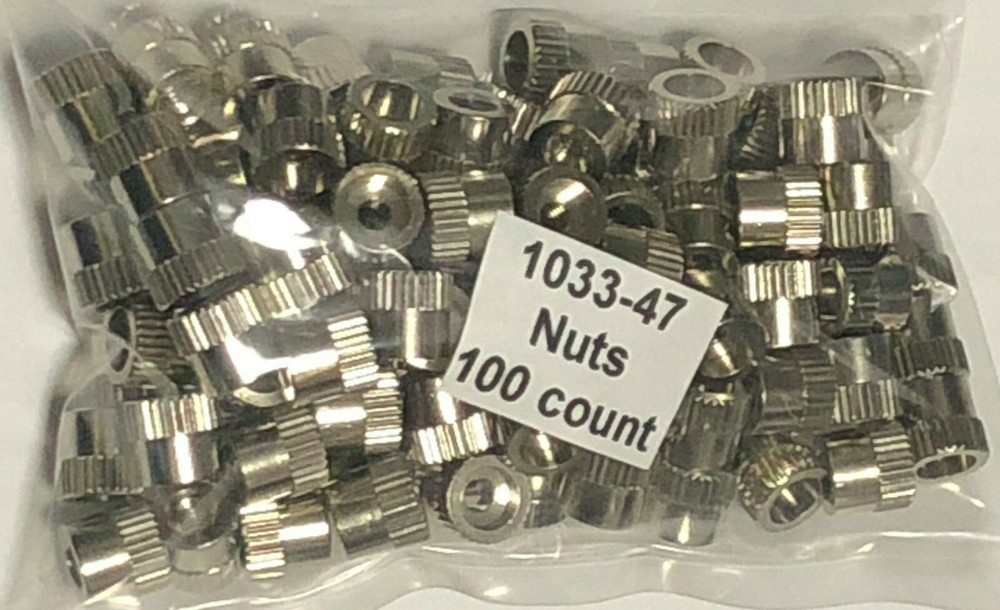 Lionel 1033 Binding Post Nuts 100 pack 1033-47 Lionel Transformer,1033,LW &1044