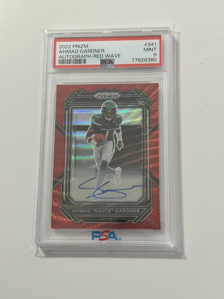 アートNo.341 2022 Panini Prizm - Rookies Ahmad Gardner #341 Red Wave
