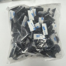 StarTech Pack Of 100 Self Adhesive Cable Clamps CBMCC2