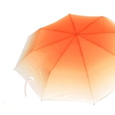 Compact Travel Sun  Rain Umbrella Windproof Portable Folding Umbrella Orange