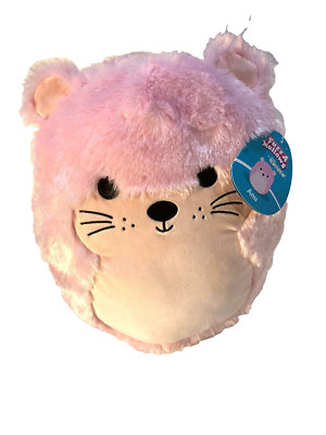 Squishmallows Anu the Pink Otter FuzzAMallows 12  BNWT Kellytoy