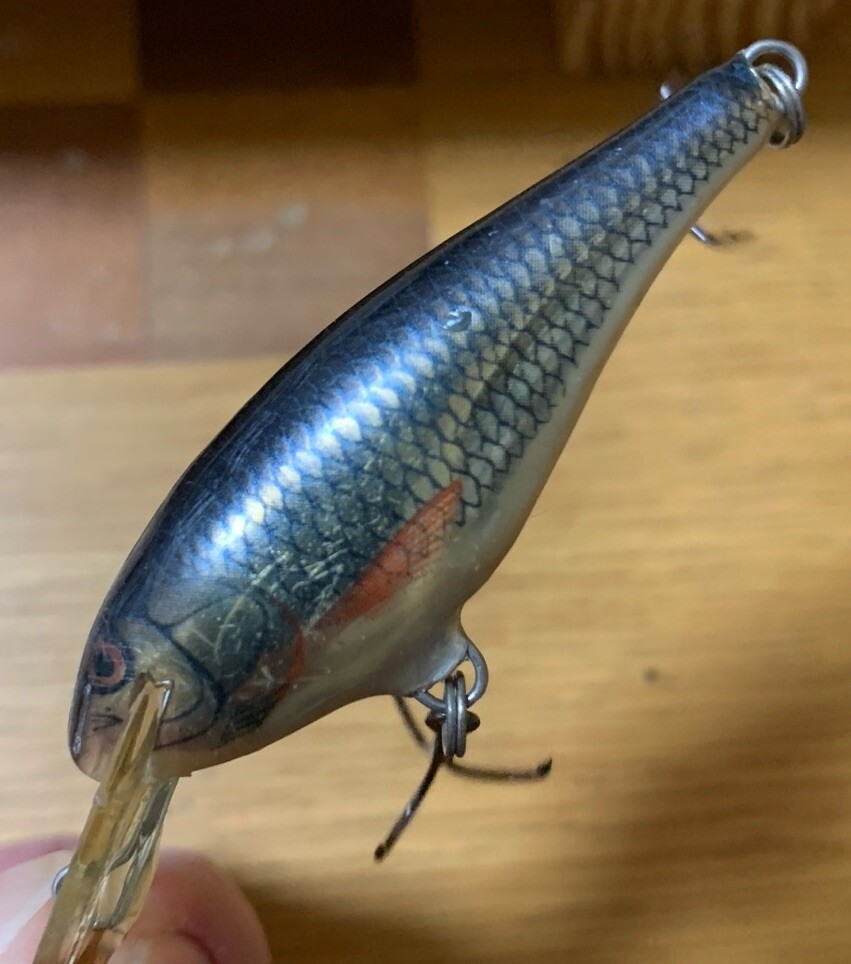 Vintage Rapala SRRS-5 Shad Rap RS 2 & 5/16oz Dives 7-11' Old Un-Opened ( NIP