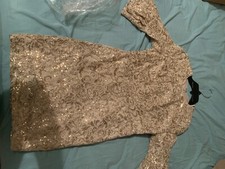 mother of the bride dress size 6 with matching shoes