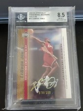2003 Upper Deck Phenomenal Beginning LeBron James #13 Gold Rookie /100 BGS 8.5