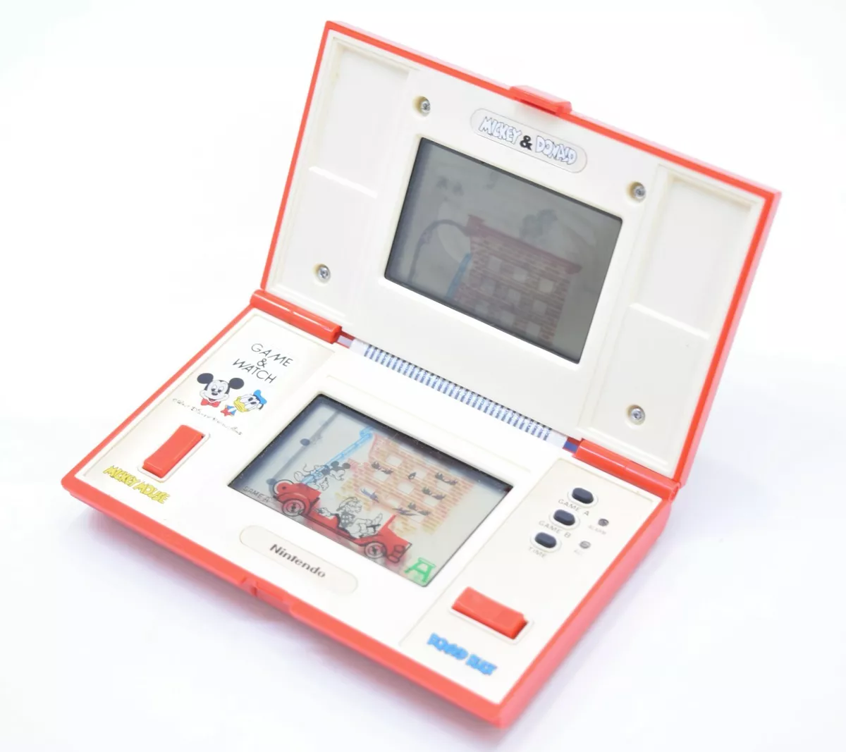 Nintendo Game Watch Multi Screen Mickey &amp; Donald DM-53 Console 1982 Game Japan | eBay