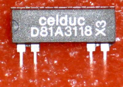 1pcs D81A3118 Reed Relay 5.0 VDC 0,5A SIL4 