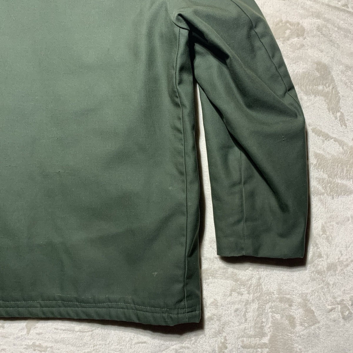 Vintage 80's Sears Roebuck Work Clothing Field Jacket Distressed